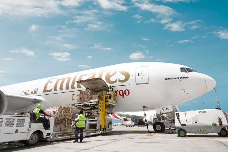 ارسال بار هوایی از امارات