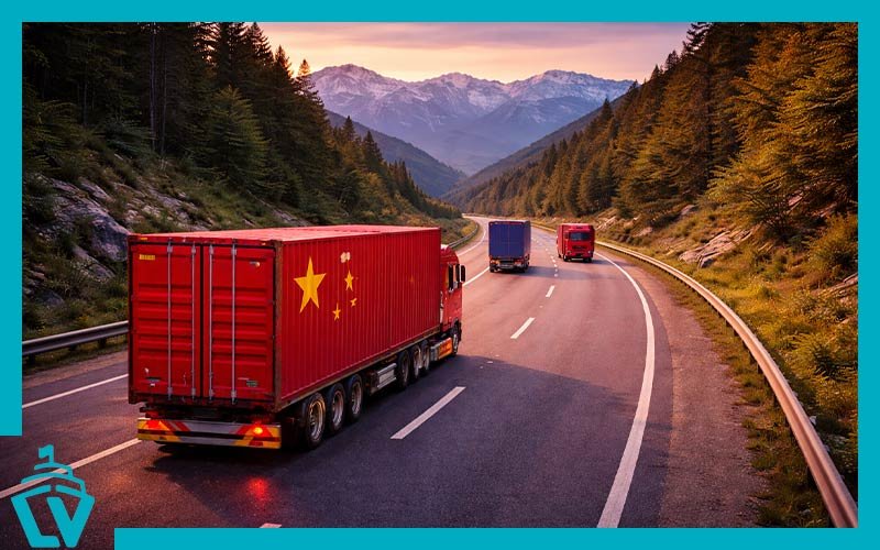 حمل و نقل زمینی از چین به تهران