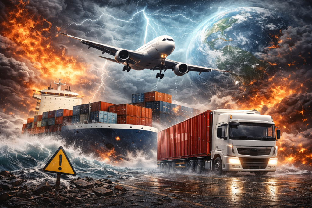 حمل و نقل بین المللی در شرایط فورس ماژور