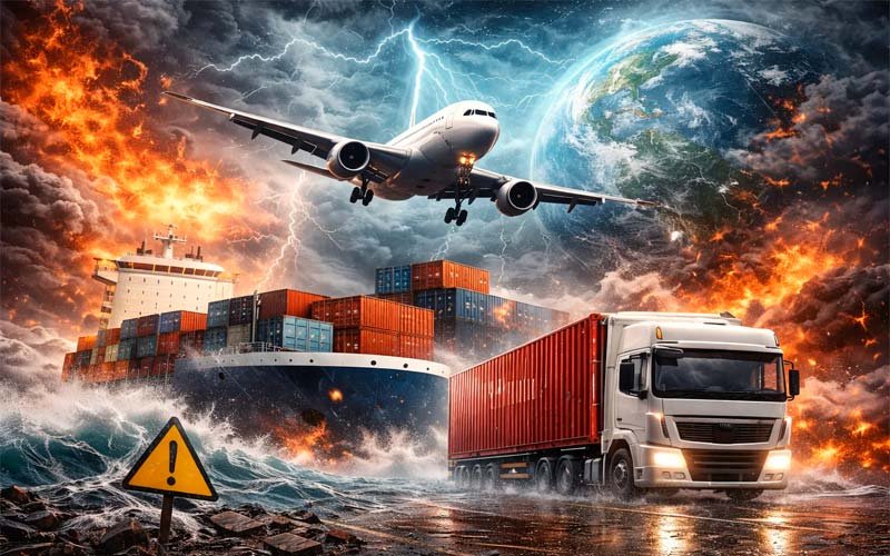 حمل و نقل بین المللی در شرایط فورس ماژور