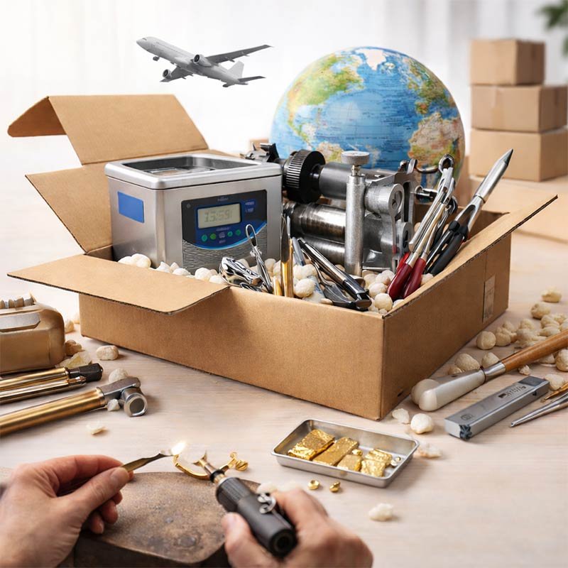 واردات ابزارآلات طلا سازی