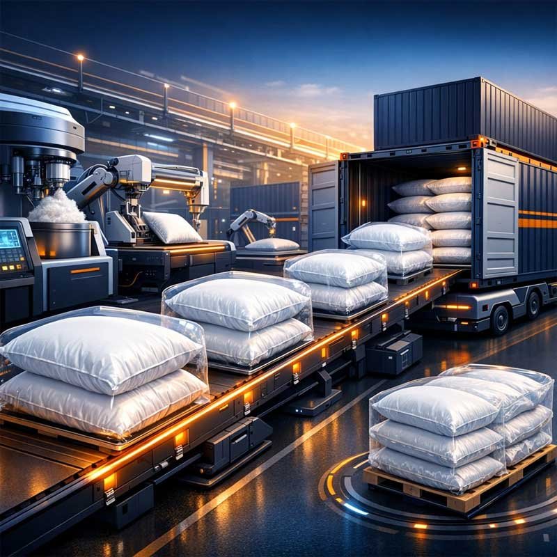 حمل خط تولید اتوماتیک بالش